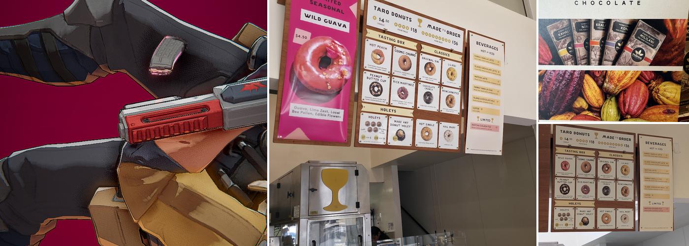 Holey Grail Donuts Menu