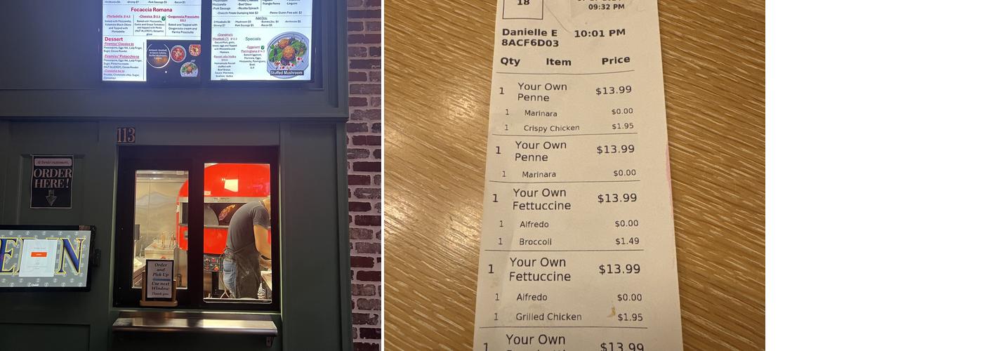 Al Dente Italian Eatery Menu