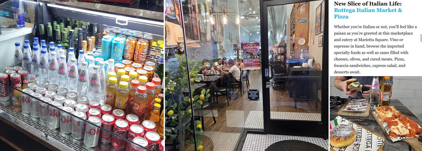 Bottega italian Market-Pizza Menu