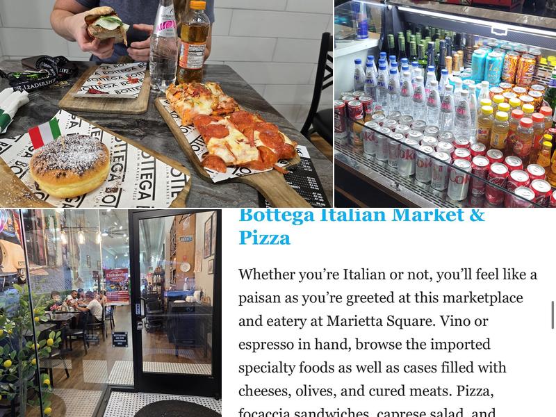 Bottega italian Market-Pizza Menu