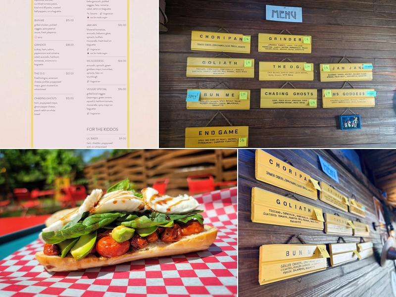 Danger Dave's Menu
