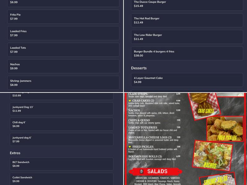 82 Eats Menu