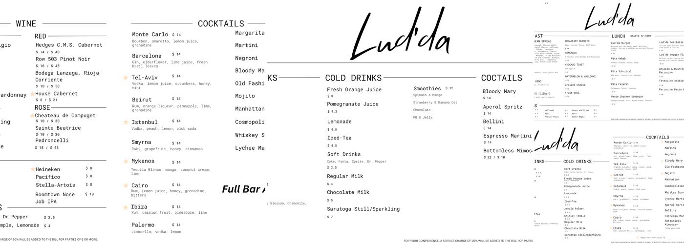 Lud’da Menu