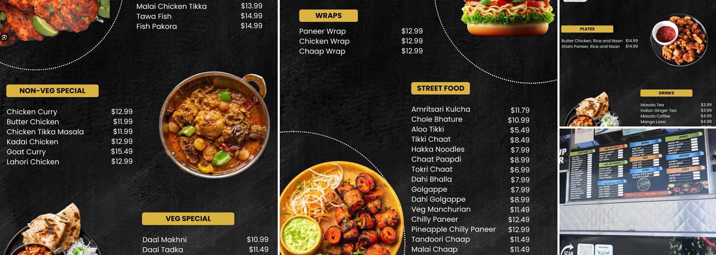 RUH’S KITCHEN Menu