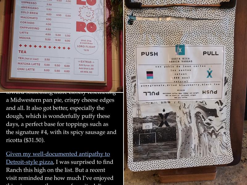 Ranch Pizza Montavilla Menu