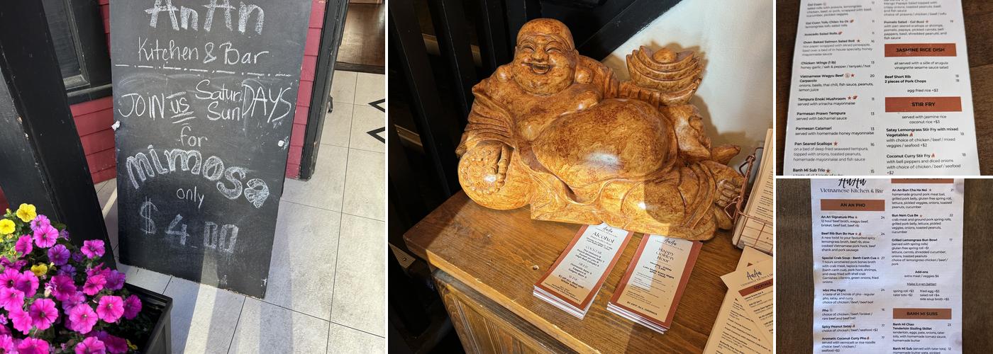 An An Kitchen & Bar Menu