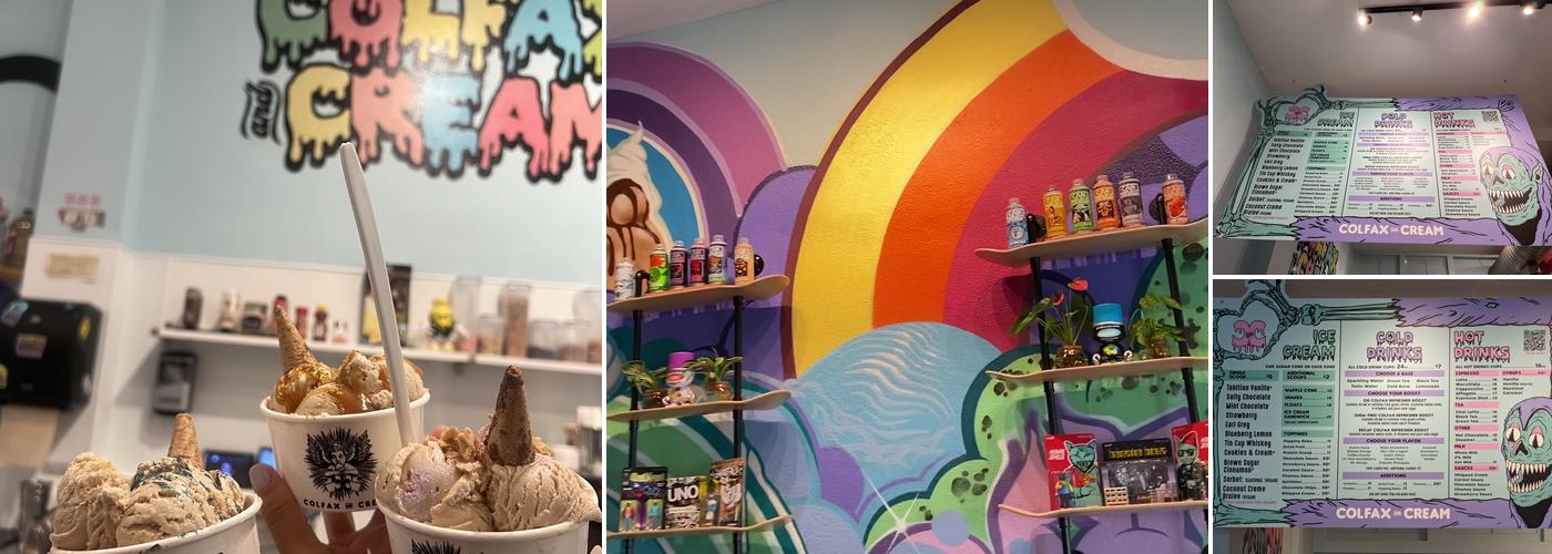 Colfax and Cream Menu