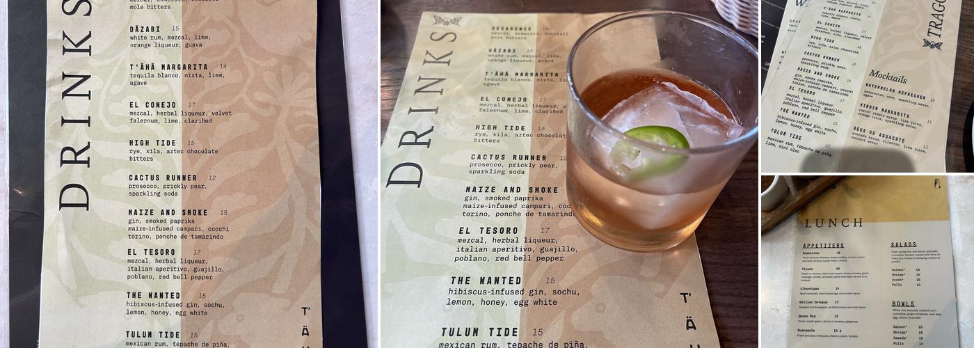 T’ähä Mexican Kitchen Menu