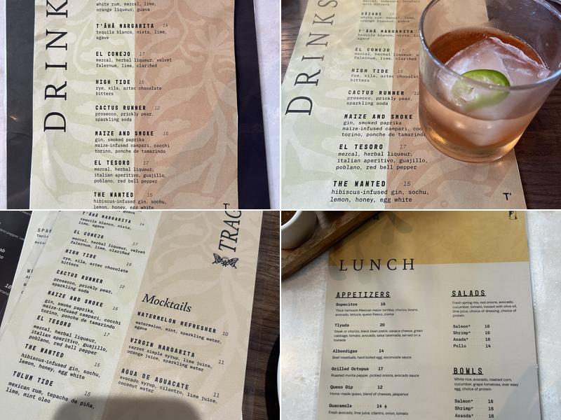 T’ähä Mexican Kitchen Menu