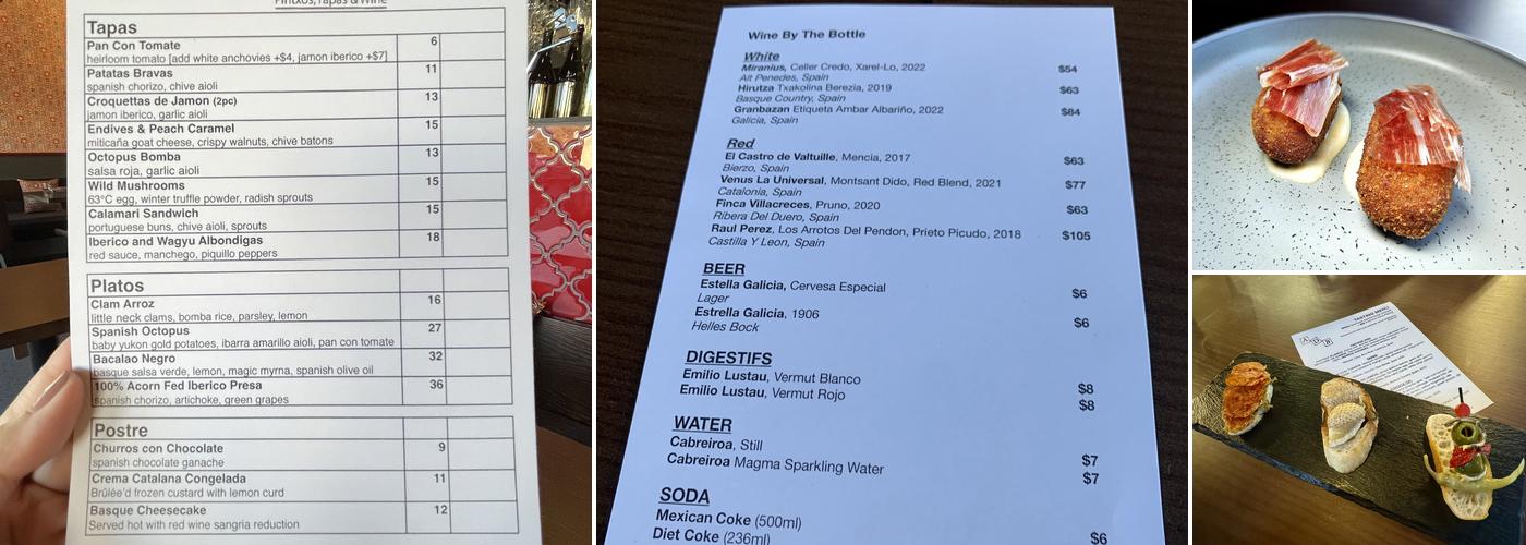 A Different Beast Menu