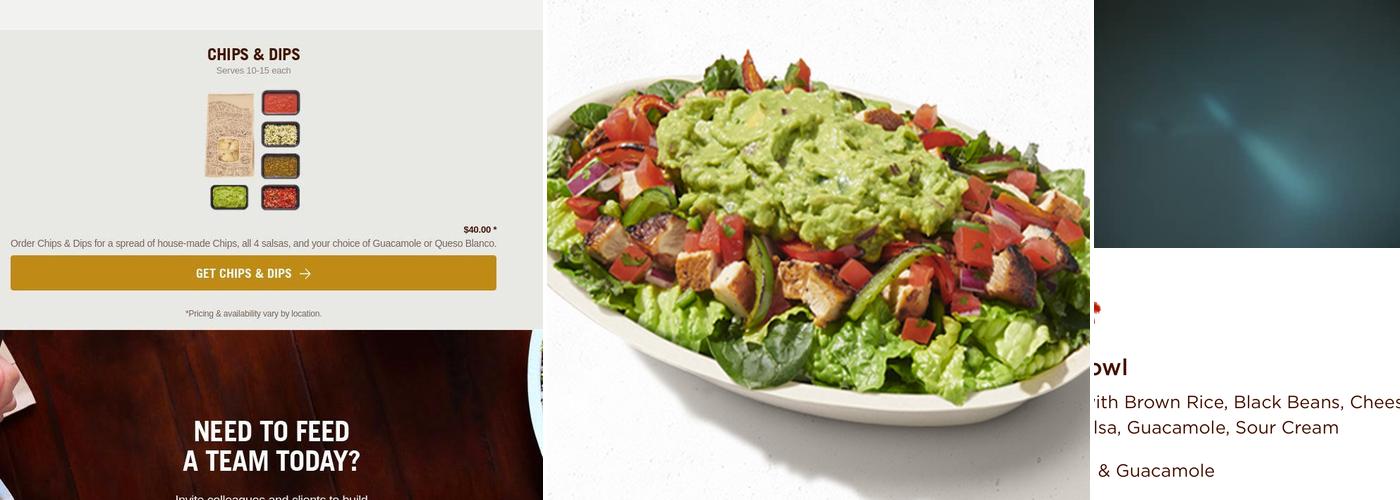 Chipotle Mexican Grill Menu