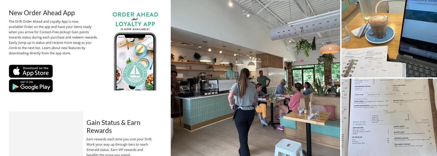 Drift Cafe Ridgewood, Raleigh Menu, Reviews (64), Photos (24