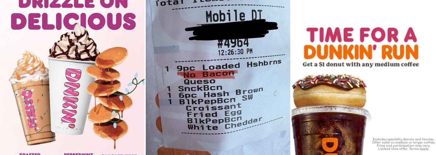Dunkin' Menu