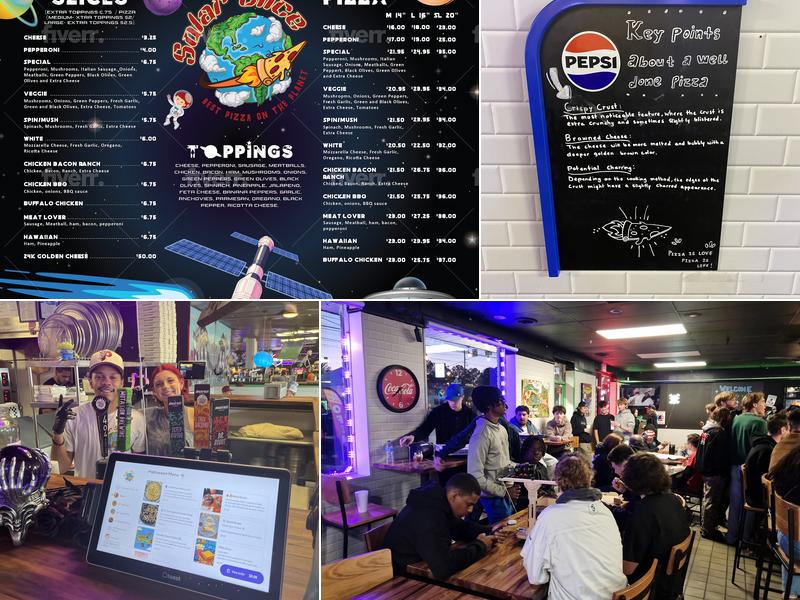 Solar Slice Pizza - Marietta Menu