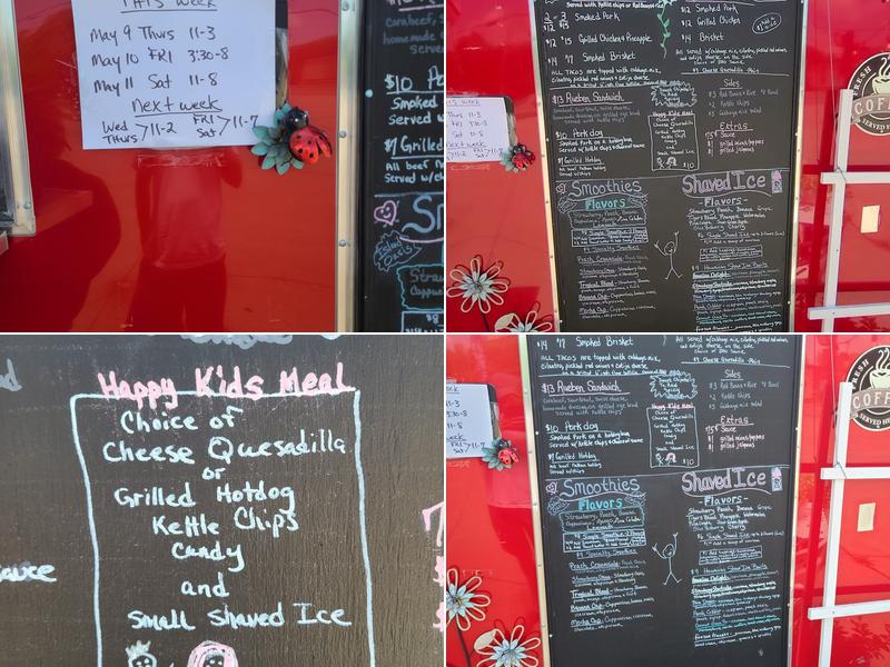 Happy Girl Grill Menu