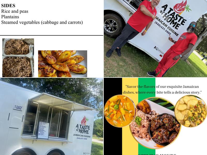 A Taste of home Menu