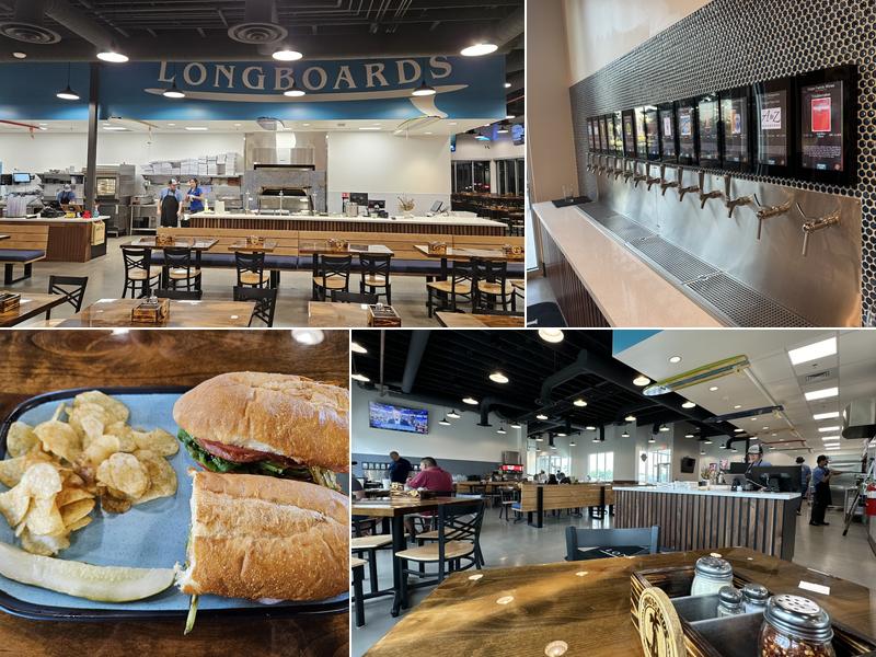 Longboards Beach Fired Pizza and Big Wave Yogurt