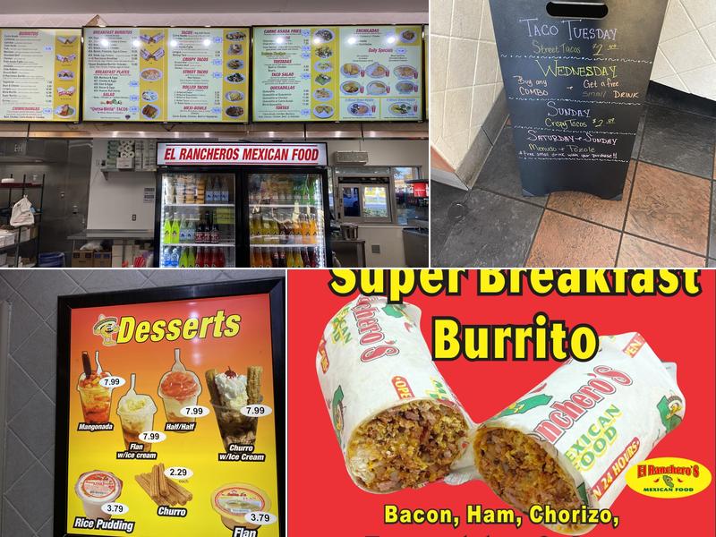 El Rancheros Mexican Food Menu