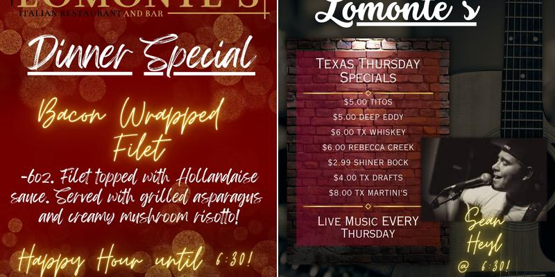 IL RISTORANTE ITALIANO Menu