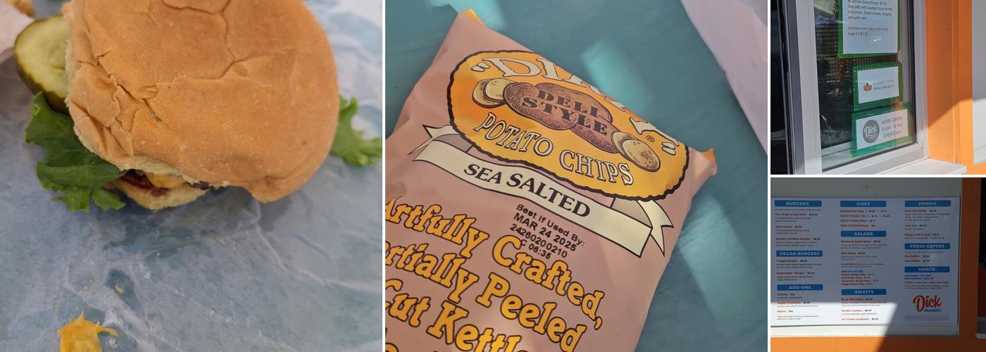 Dick Mondell's Burgers & Fries Menu