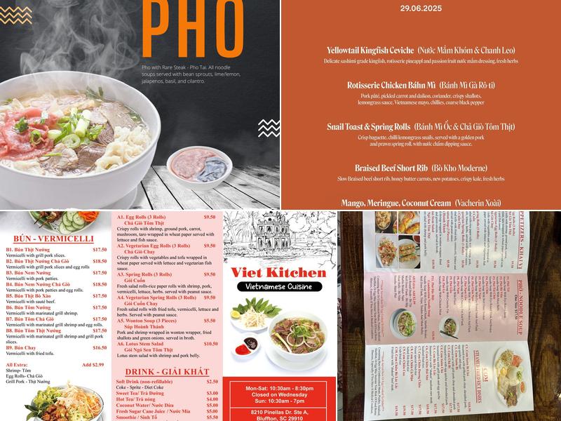 Viet Kitchen Menu