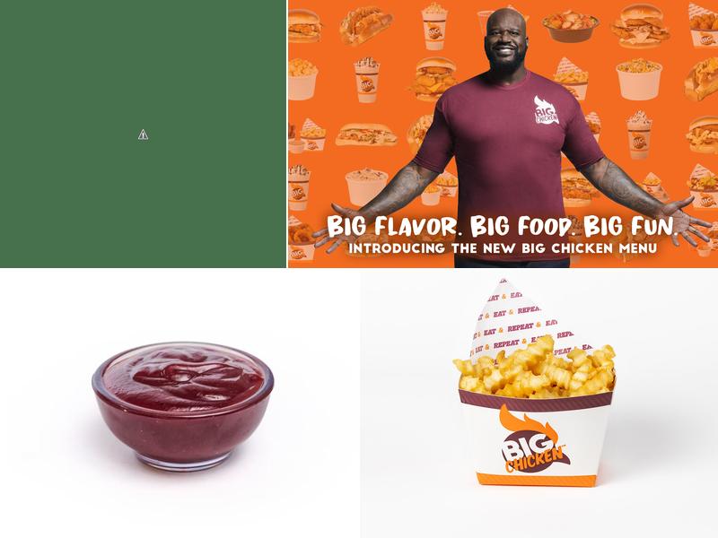 Big Chicken Menu