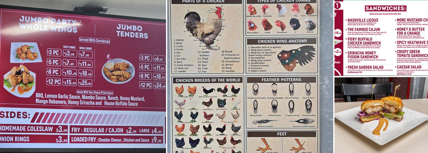 Chick-A- licous Menu