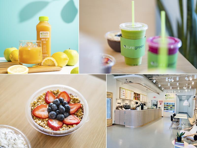 Pure Green Smoothies Juices Acai bowls Oatmeal Toasts Cedar Bluff Knoxville