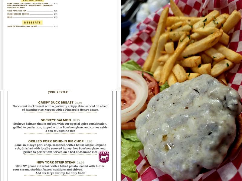 Flyers Cafe Menu