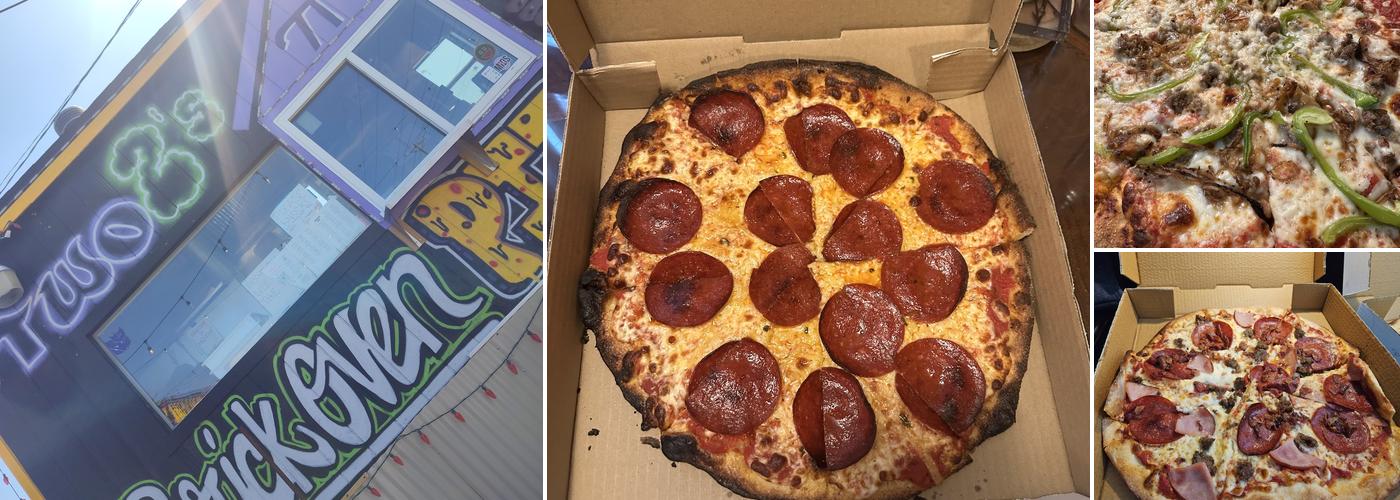 Two 2's Brick Oven Baked Pi House Menu