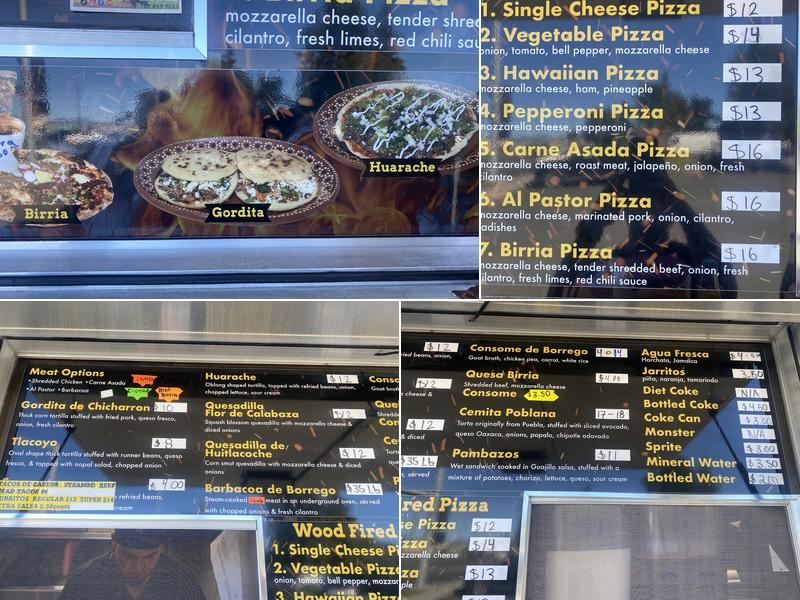 El Torito Fire Street Menu