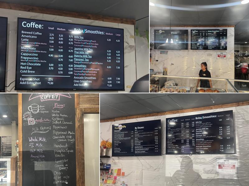 Donuts & Coffey Menu