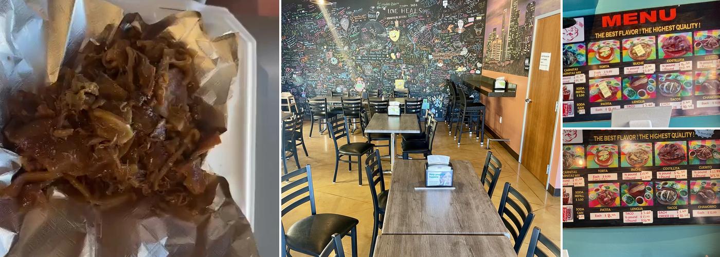 Carnitas Michoacanas Menu