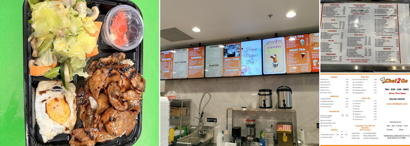 Chef 2 Go Menu