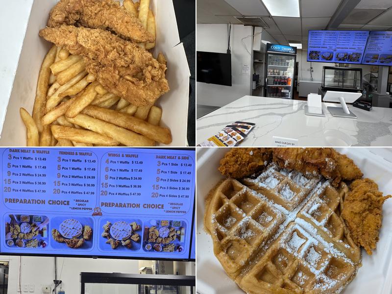 Southern Style Chicken & Waffle Menu