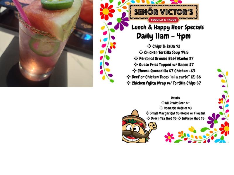 Señor victors Menu
