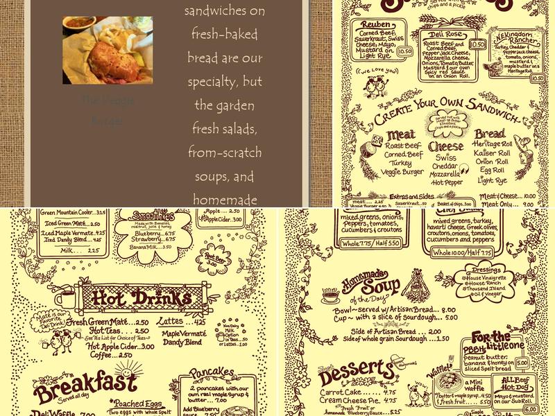 Yellow Deli Menu