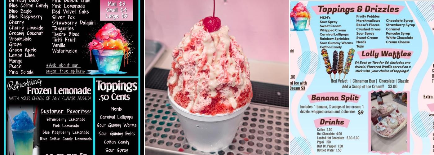 The Chill Spot LLC Menu