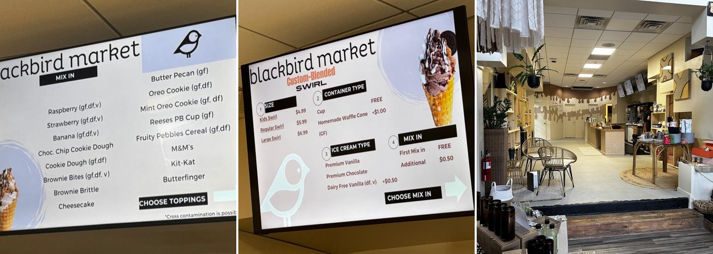 Blackbird Market Menu