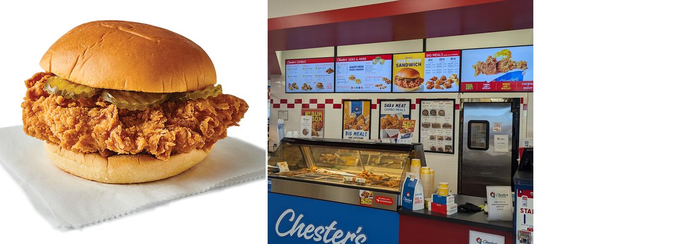 Chester's Chicken Menu