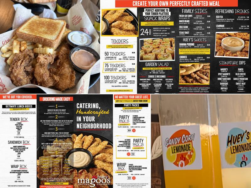 Huey Magoo's Chicken Tenders Menu