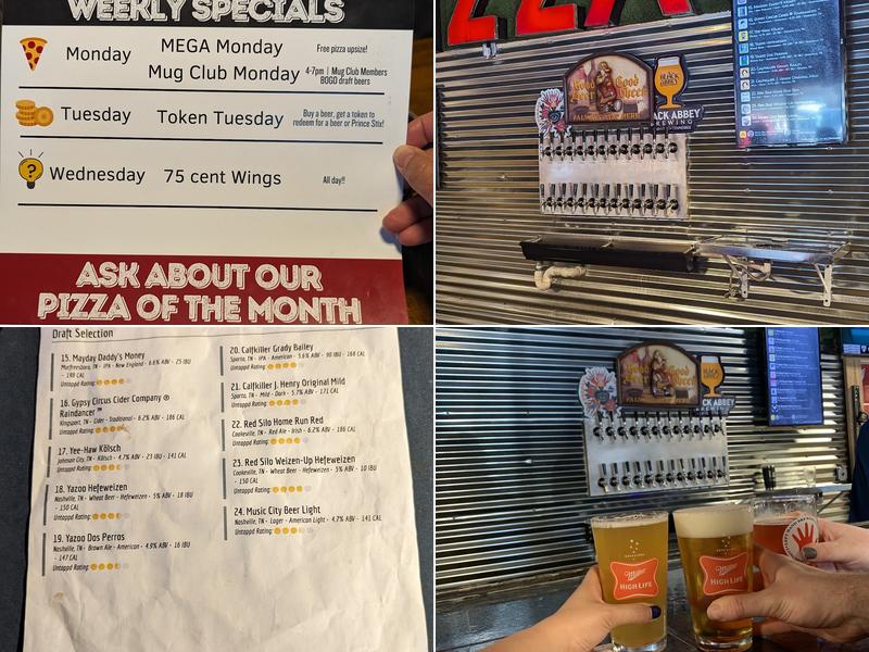 Cookeville Pizza & Pub Menu