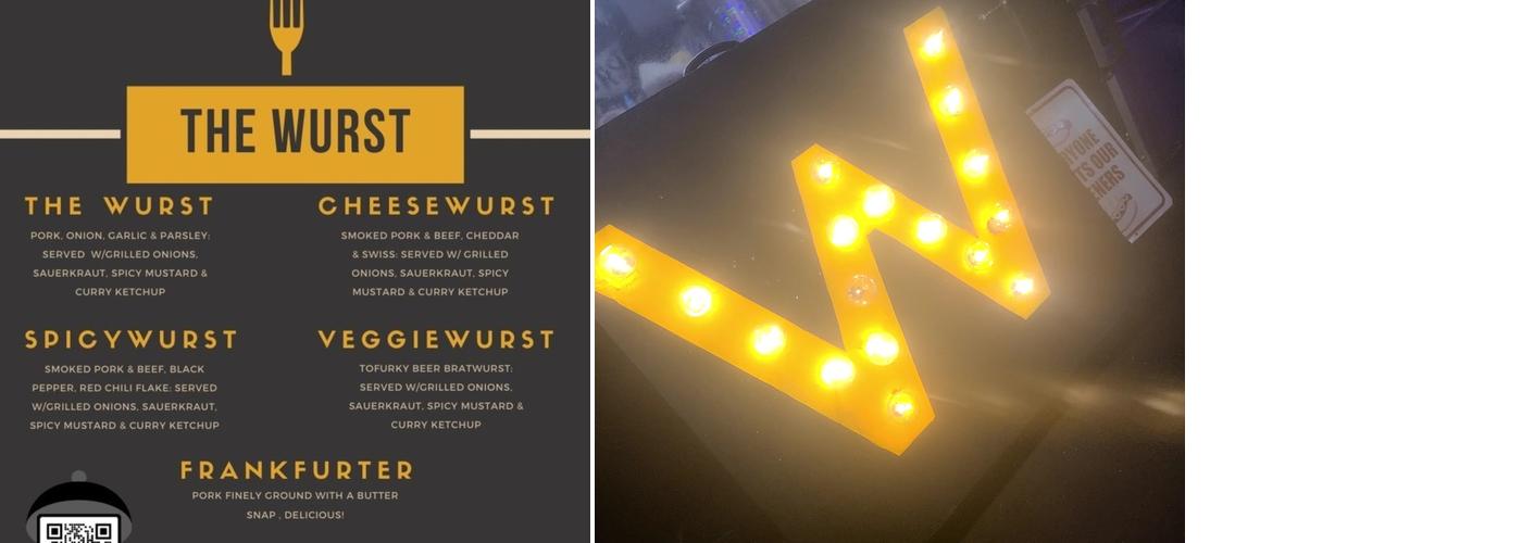 The Wurst Menu
