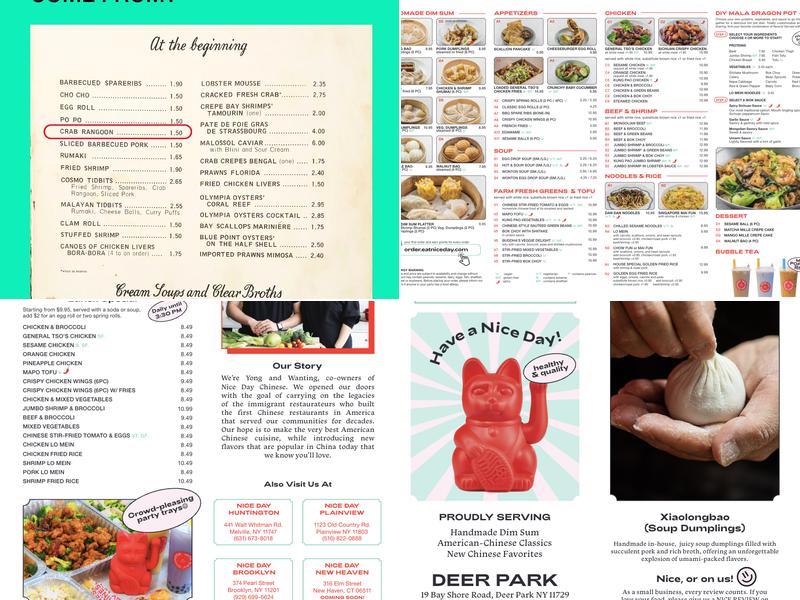 Nice Day Chinese | Deer Park NY 好日子中餐店 Menu