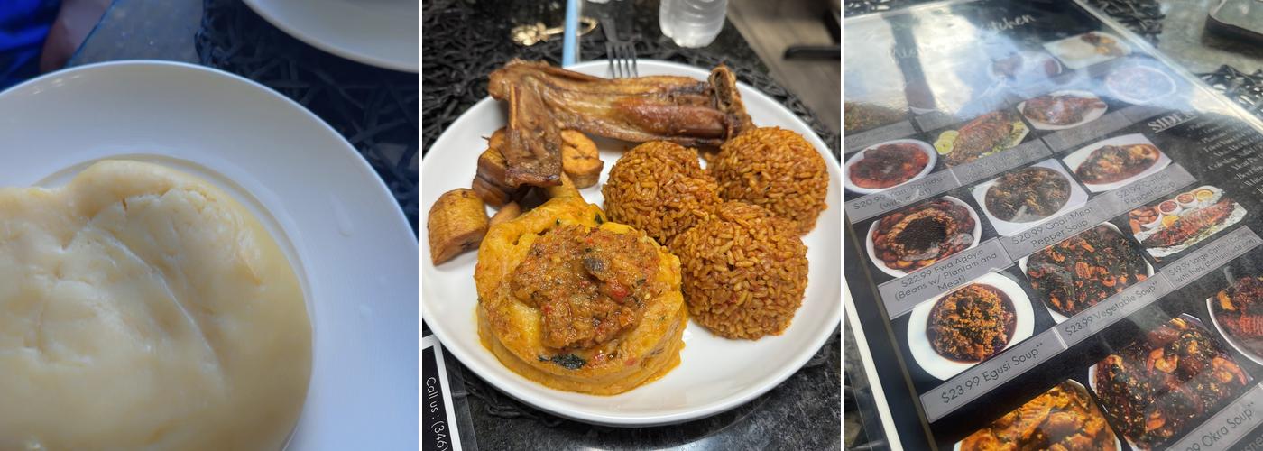 Kofoshi Nigerian Resturant Menu