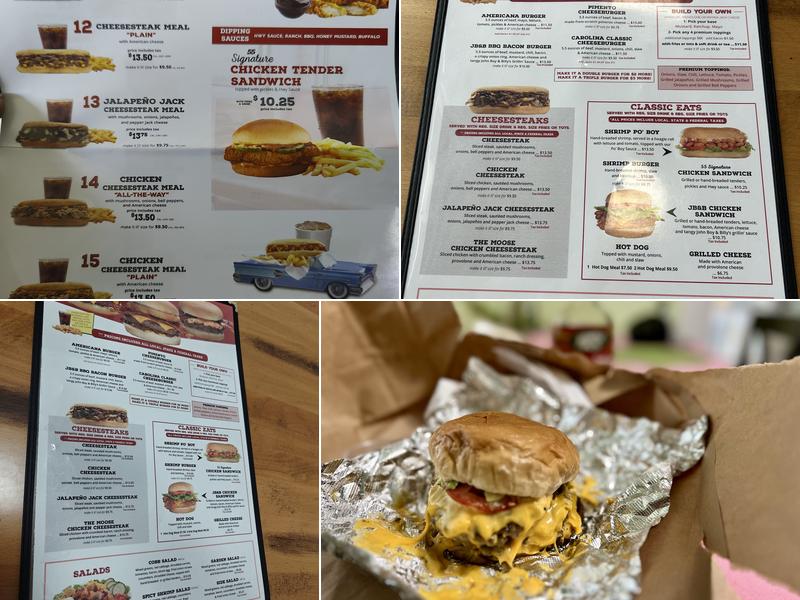 Highway 55 Menu