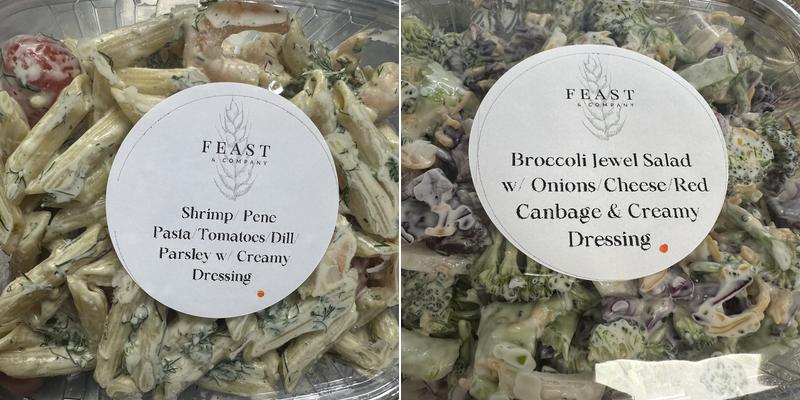 Feast & Co. Menu