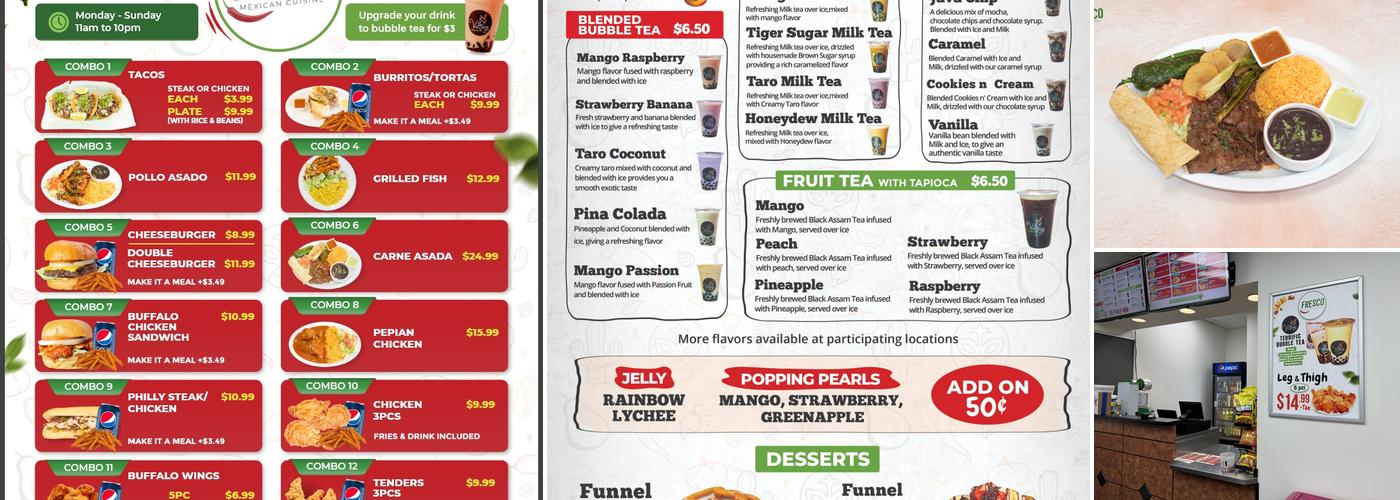 Fresco Menu