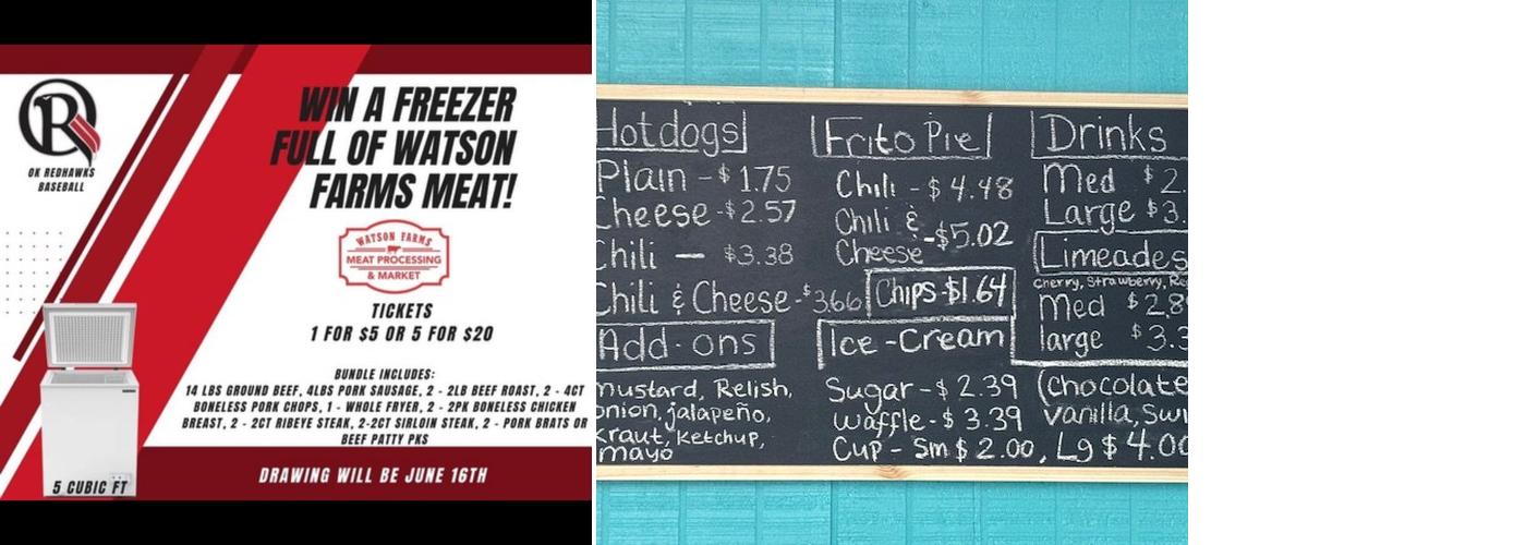 chets dairy freeze (haskell) Menu