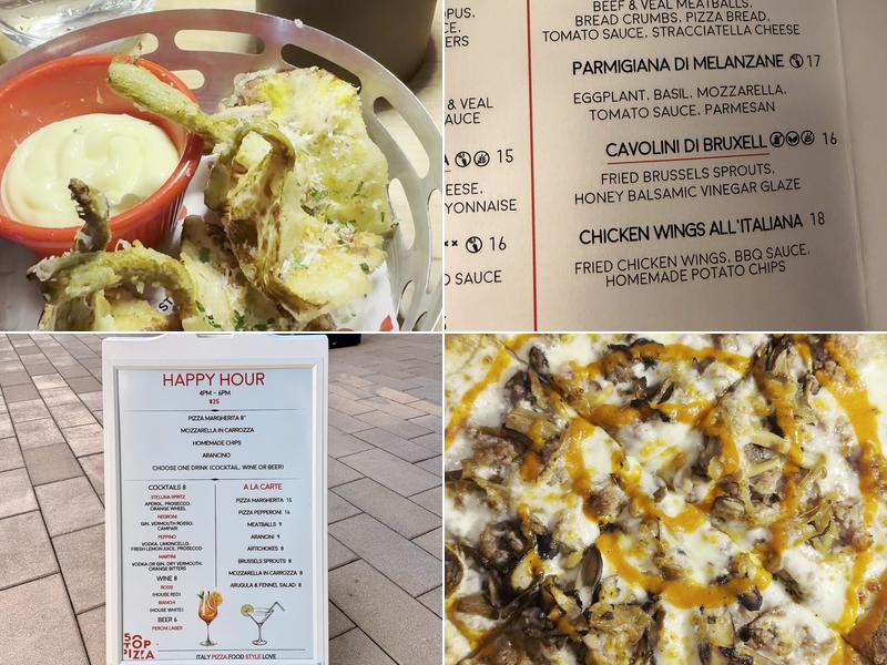 Stellina Pizzeria Menu